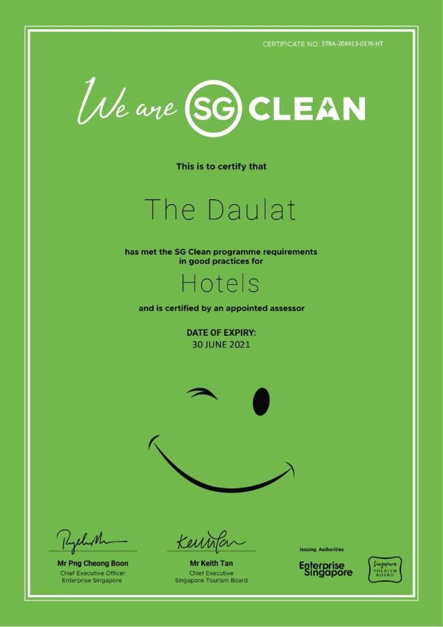 The Daulat By Hotel Calmo Singapore Ngoại thất bức ảnh
